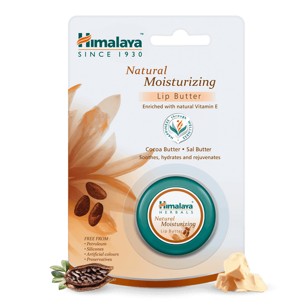 Himalaya Herbals Natural Moisturizing Lip Butter - Distacart