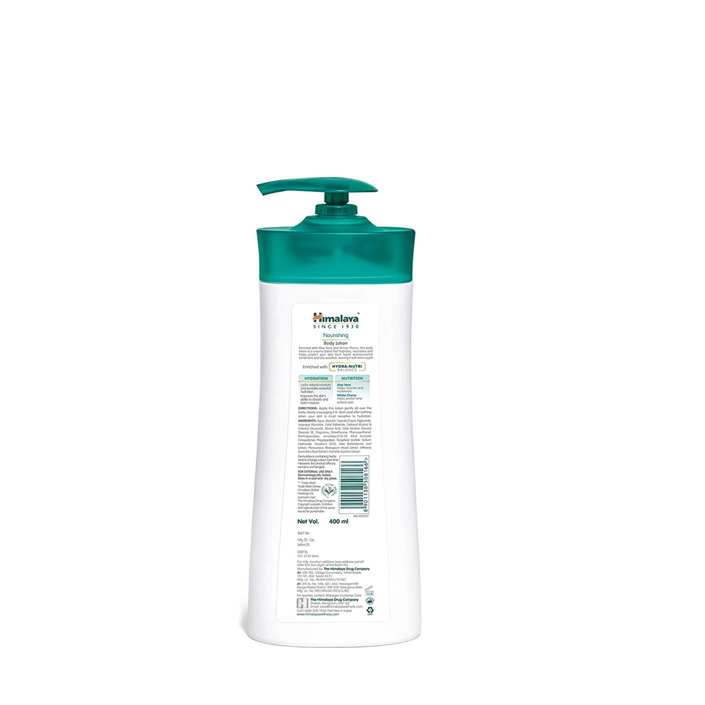 Himalaya Herbals - Nourishing Body Lotion - Distacart