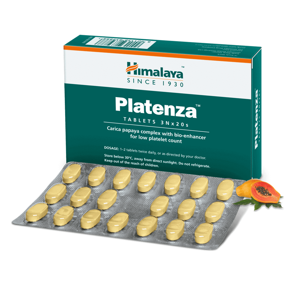 Himalaya Herbals Platenza Tablets - Distacart