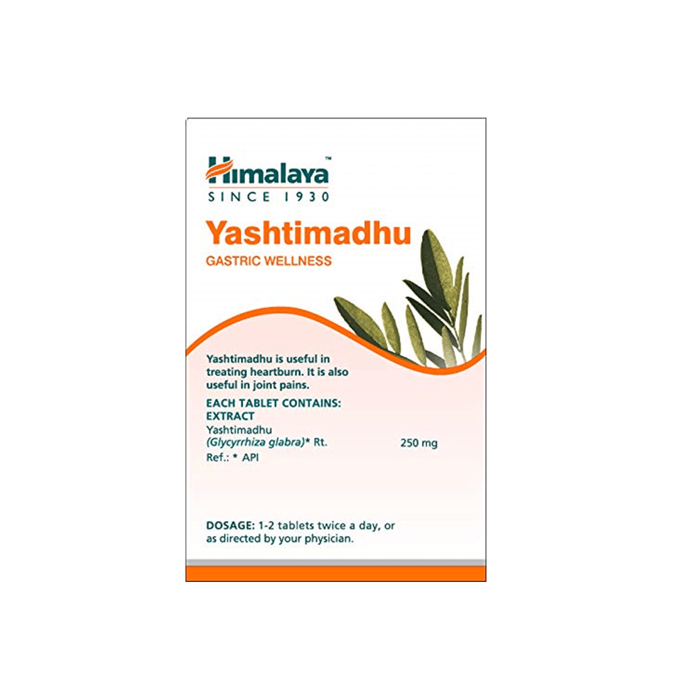 Himalaya Herbals - Yashtimadhu Gastric Wellness - Distacart