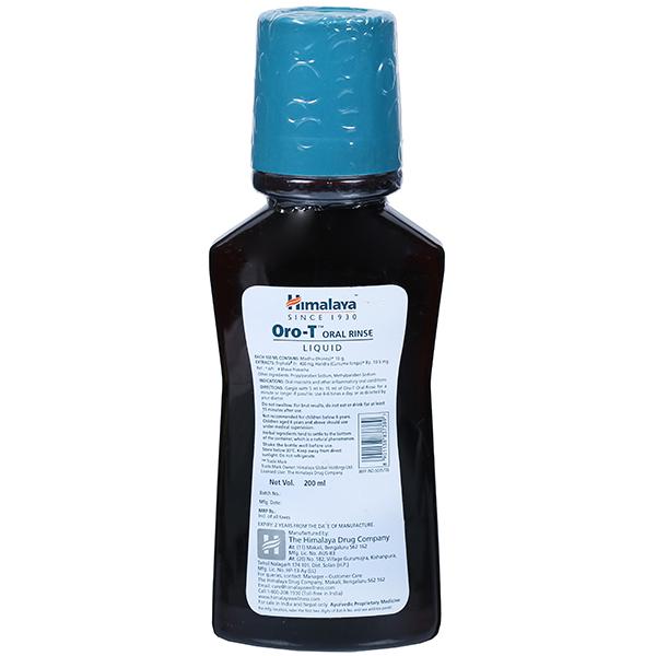 Himalaya Oro-T Oral Rinse Liquid - Distacart