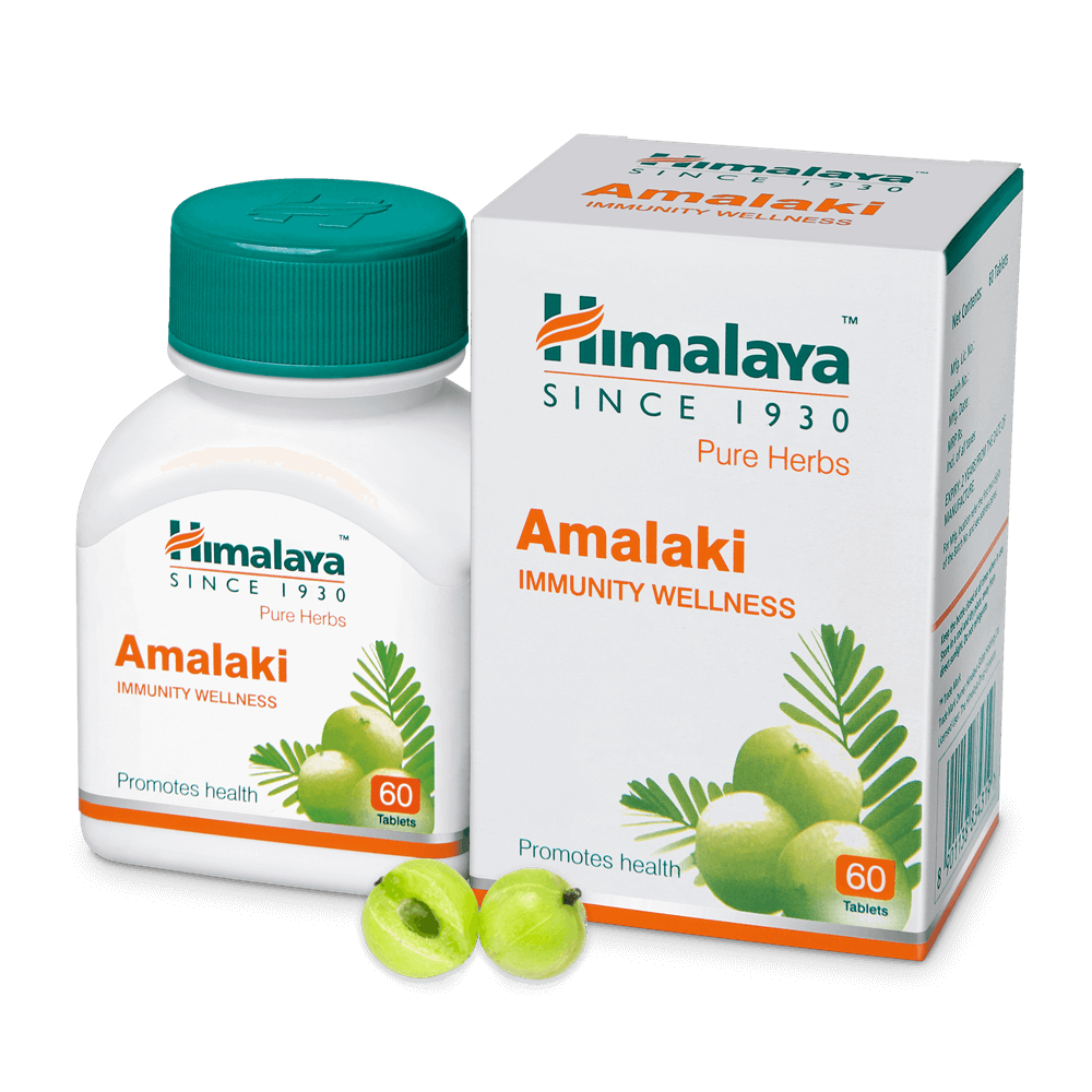 Himalaya Wellness Pure Herbs Amalaki Immunity Wellness - 60 Tablets - Distacart