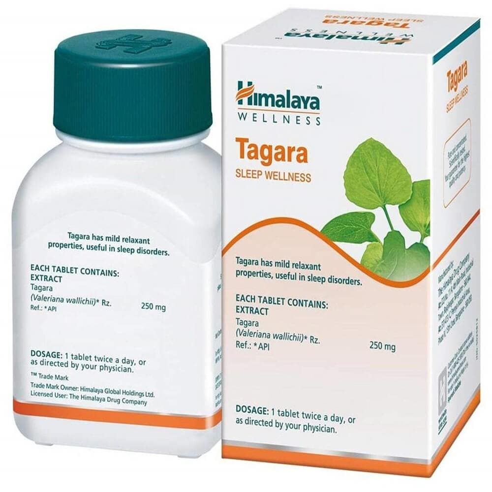 Himalaya Wellness Pure Herbs Tagara Sleep Wellness - 60 Tablets - Distacart