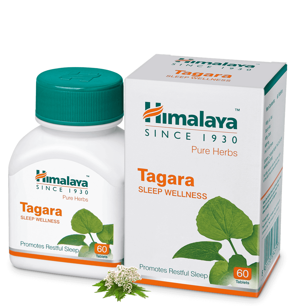 Himalaya Wellness Pure Herbs Tagara Sleep Wellness - 60 Tablets - Distacart