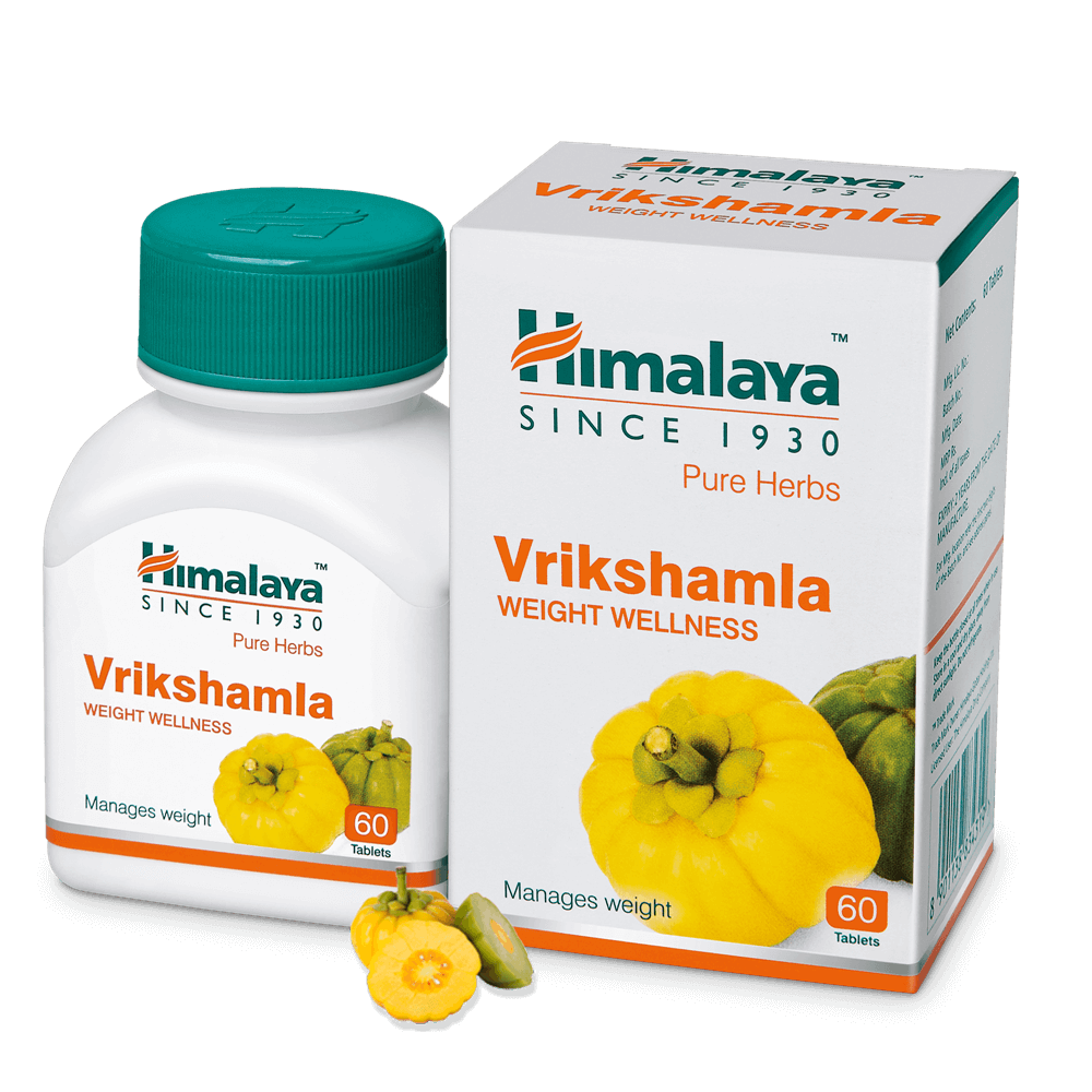 Himalaya Wellness Pure Herbs Vrikshamla Weight Wellness - 60 Tablets - Distacart