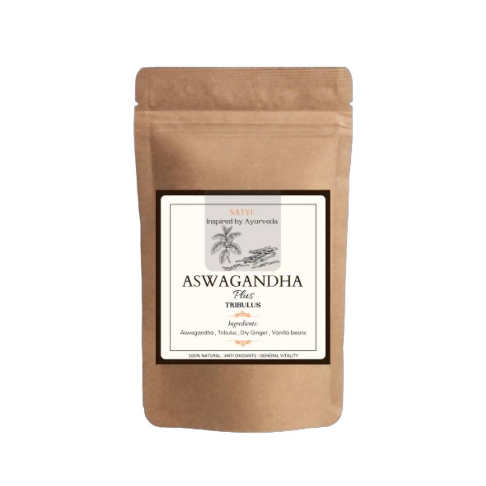 Satvi Wellness Ashwagandha Plus Tribulus | Men Wellness - Distacart