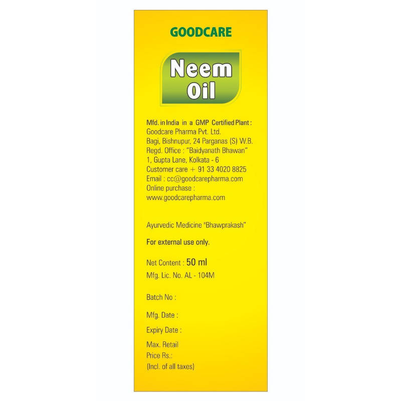 Baidyanath Goodcare Neem Oil 50 ml