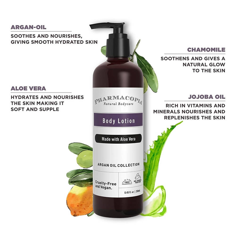 Kimirica Pharmacopia Argan Oil Body Lotion - Distacart