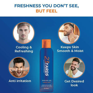 23 Yards Shaving Gel for Men - Distacart