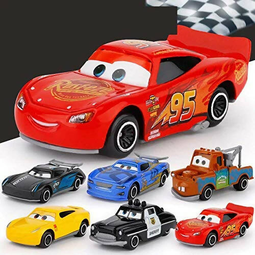 Sardar Ji Ki Dukan Metal Die Cast Mini Racers Derby Series Vehicles Set, Multicolour, Small, 6-Pack - Distacart