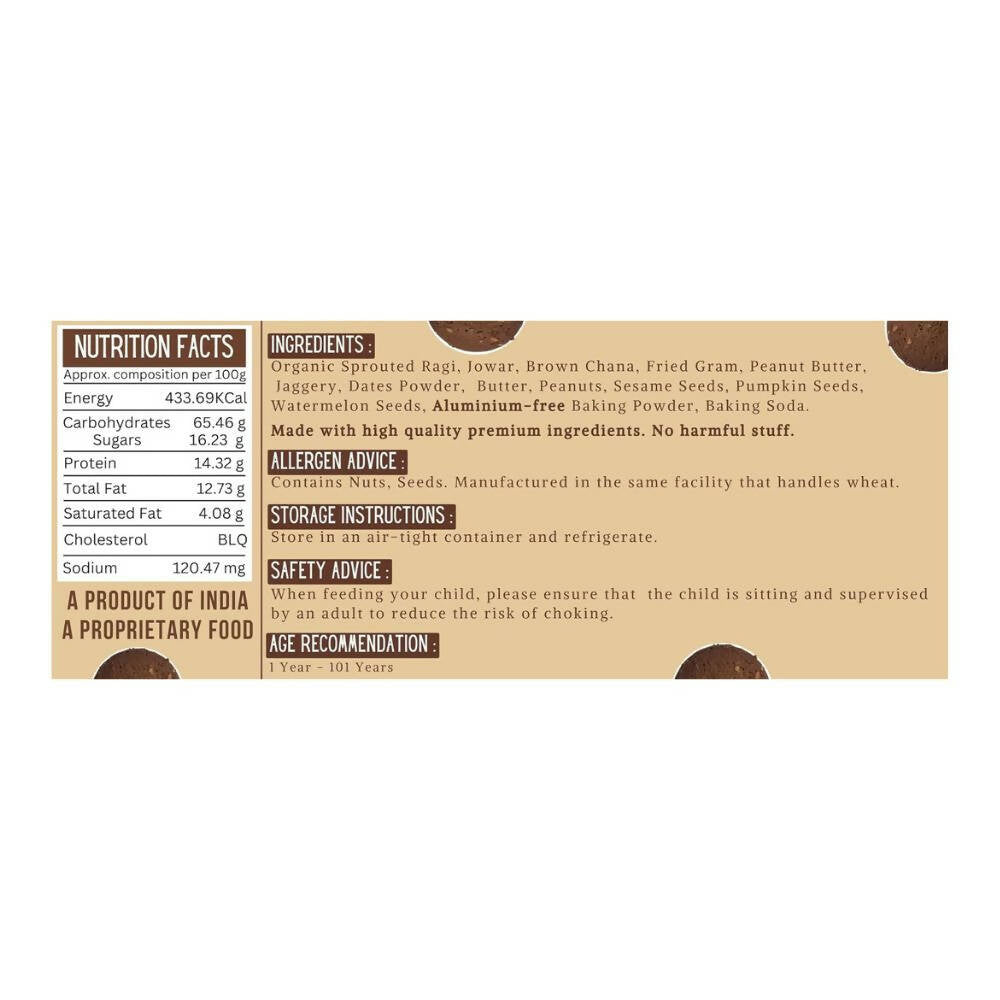 TummyFriendly Foods Peanut Butter Millet Cookies - Distacart