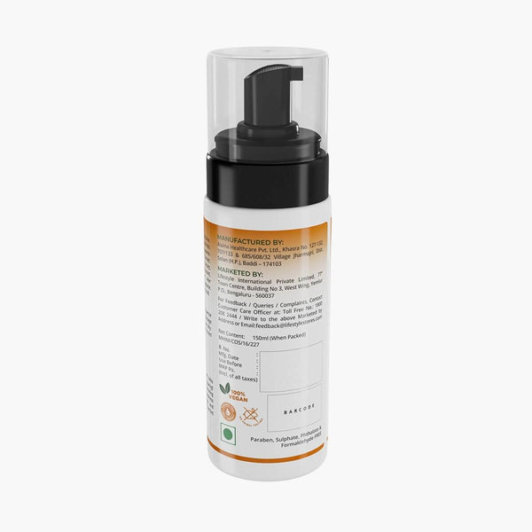 IKSU Orange and Chamomile Foaming Face Wash - Distacart