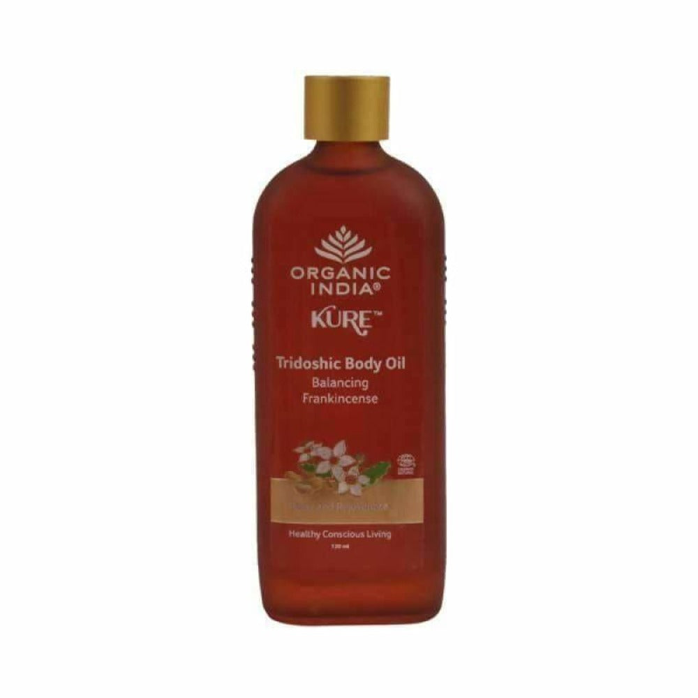 Organic India Tridoshic Body Oil Balancing Frankincense - Distacart