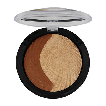 Fashion Colour Dual Face Powder and Blusher-Shade 03 (Dusky Shade) - Distacart