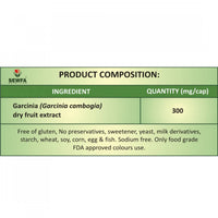 Thumbnail for Sewfa Naturals Garcinia Extract Capsules - Distacart