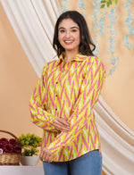 Thumbnail for House of RP Women Multicolor Cotton Shirt Tunic - Distacart