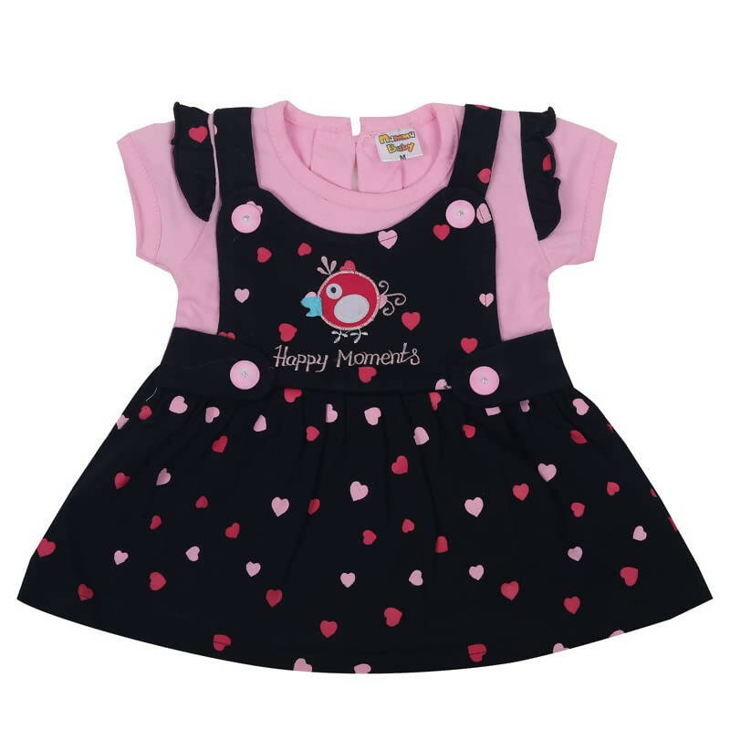 NammaBaby Baby Girl's A-Line Mini Frock Dress - Pink 117 - Distacart