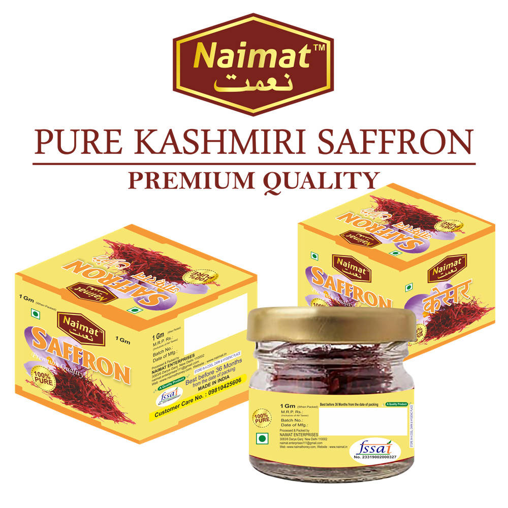 Naimat Saffron 1 gm (Pack Of 1)