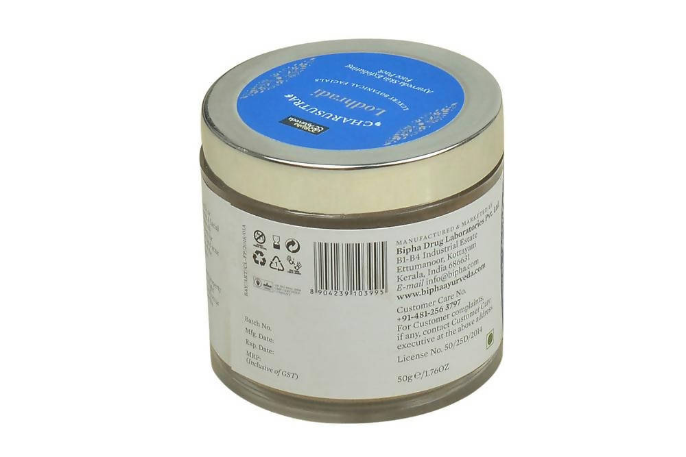 Bipha Ayurveda Charusutra Lodhradi - Distacart