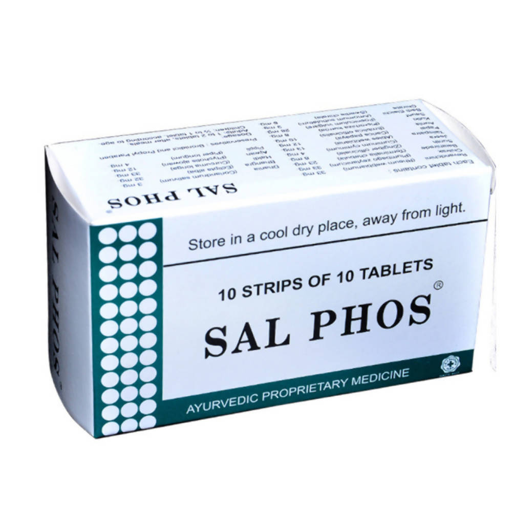 J & J Dechane Ayurvedic Sal Phos Tablets
