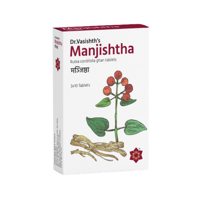 Dr.Vasishth's Manjishtha Tablets - Distacart