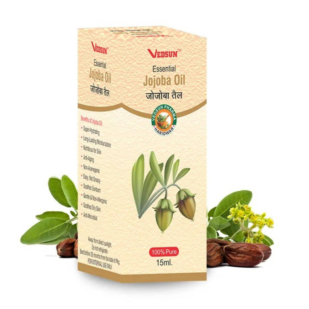 Vedsun 100% Pure Jojoba Essential Oil - Distacart