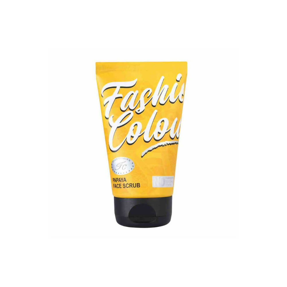 Fashion Colour Papaya Face Scrub - Distacart