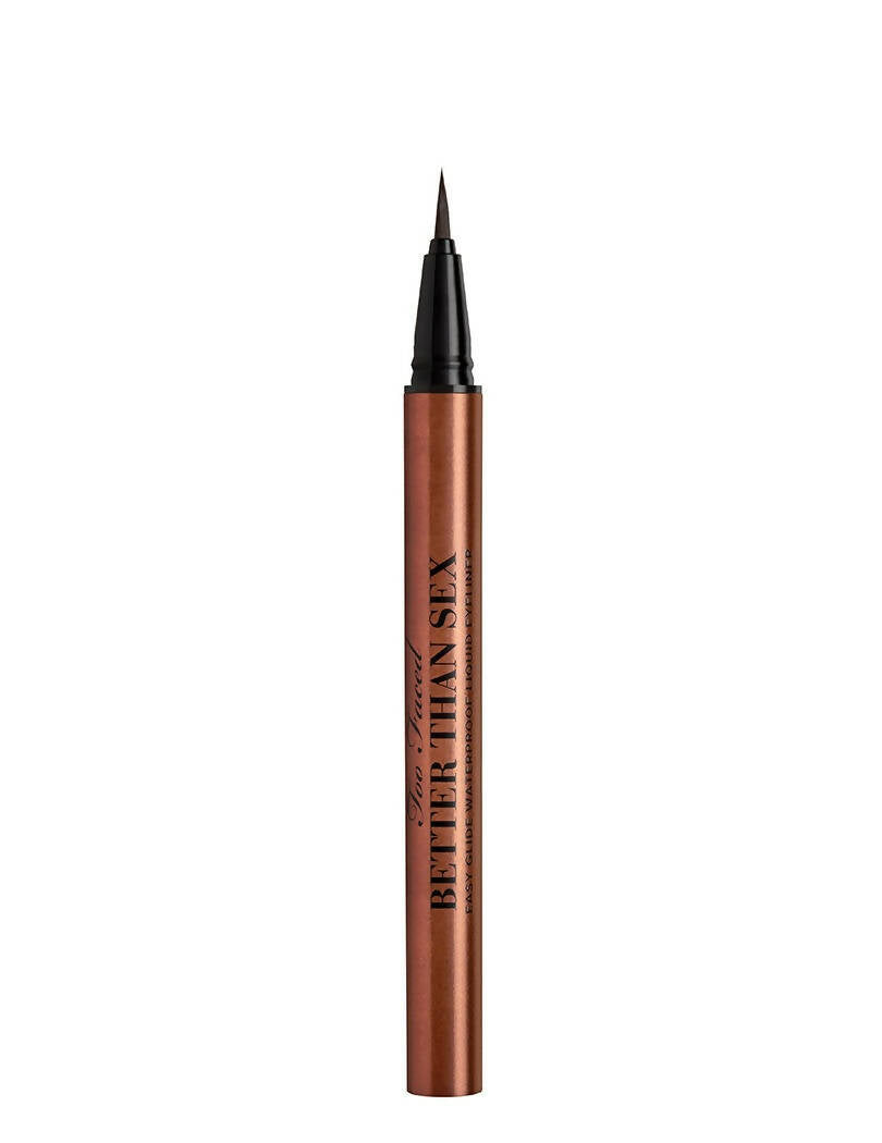 Too Faced Better Than Sex Waterproof Liquid Eyeliner - Chocolate - Distacart