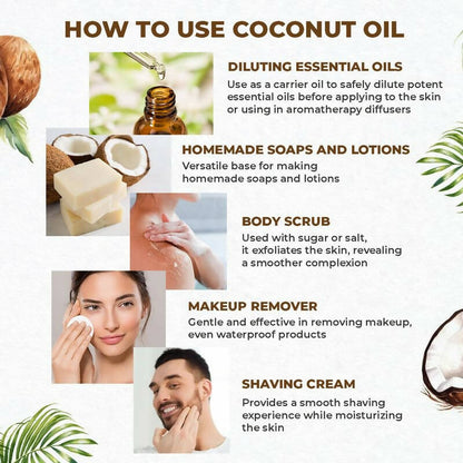 The Organic Forest Cold Pressed Coconut Oil - Distacart