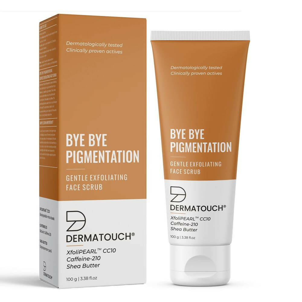 Dermatouch Bye Bye Pigmentation Face Scrub - Distacart