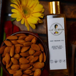 Bask In Nature Baby Massage Oil