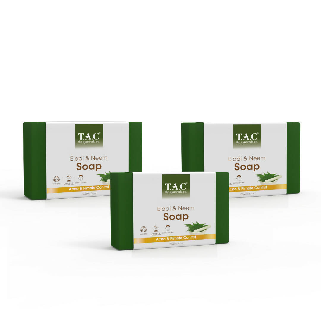 TAC - The Ayurveda Co. Eladi & Neem Soap - Distacart