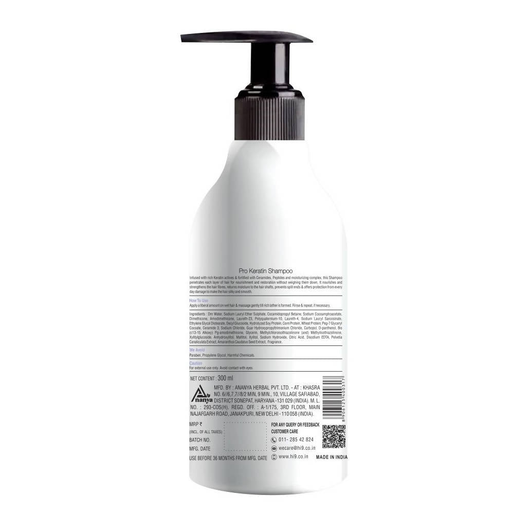 Hi9 Pro Keratin Shampoo