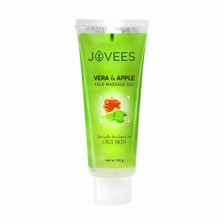 Jovees Vera & Apple Face Massage Gel - Distacart