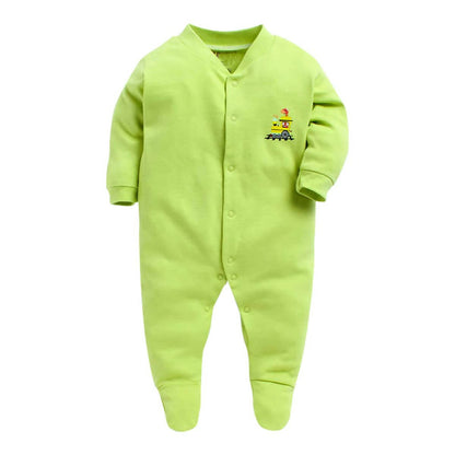 Daddy - G Rompers/Sleepsuits/Jumpsuit /Night Suits for New Born Babies - Green - Distacart
