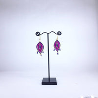 Thumbnail for Hand weaved Earrings Feather collection