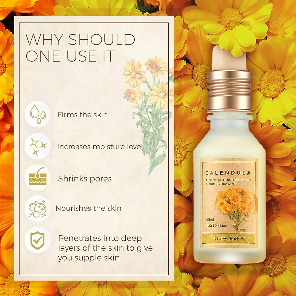 The Face Shop Calendula Essential Moisture Serum