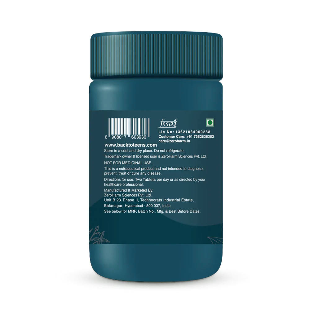 Zeroharm Back to Teens Tablets - Distacart