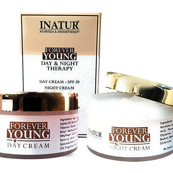 Inatur Forever Young Day Cream and Night Cream