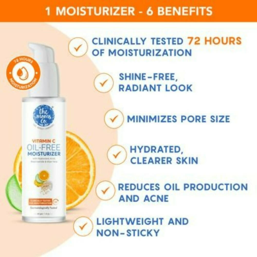The Moms Co Natural Vitamin C Oil-Free Moisturizer - Distacart