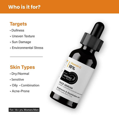 Vandyke Vitamin C 10% Face Serum - Distacart