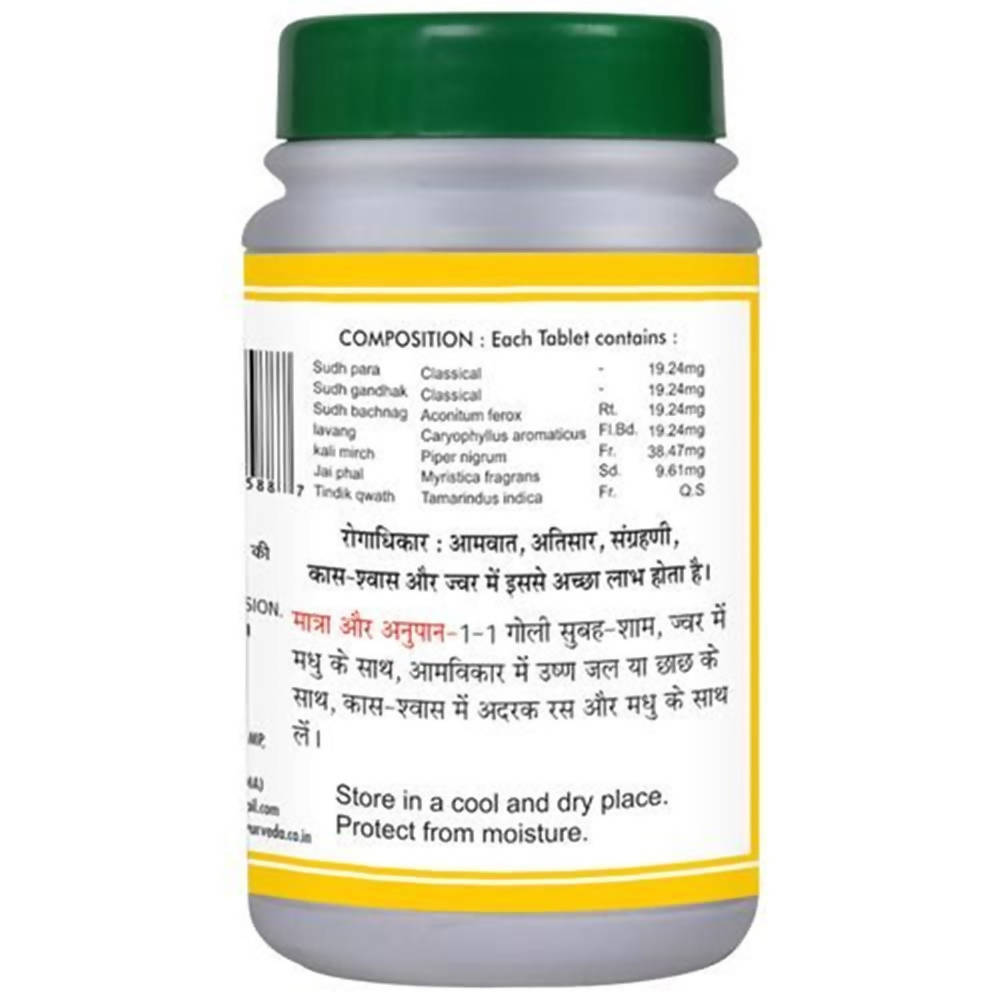 Basic Ayurveda Ramban Ras Tablets Dosages