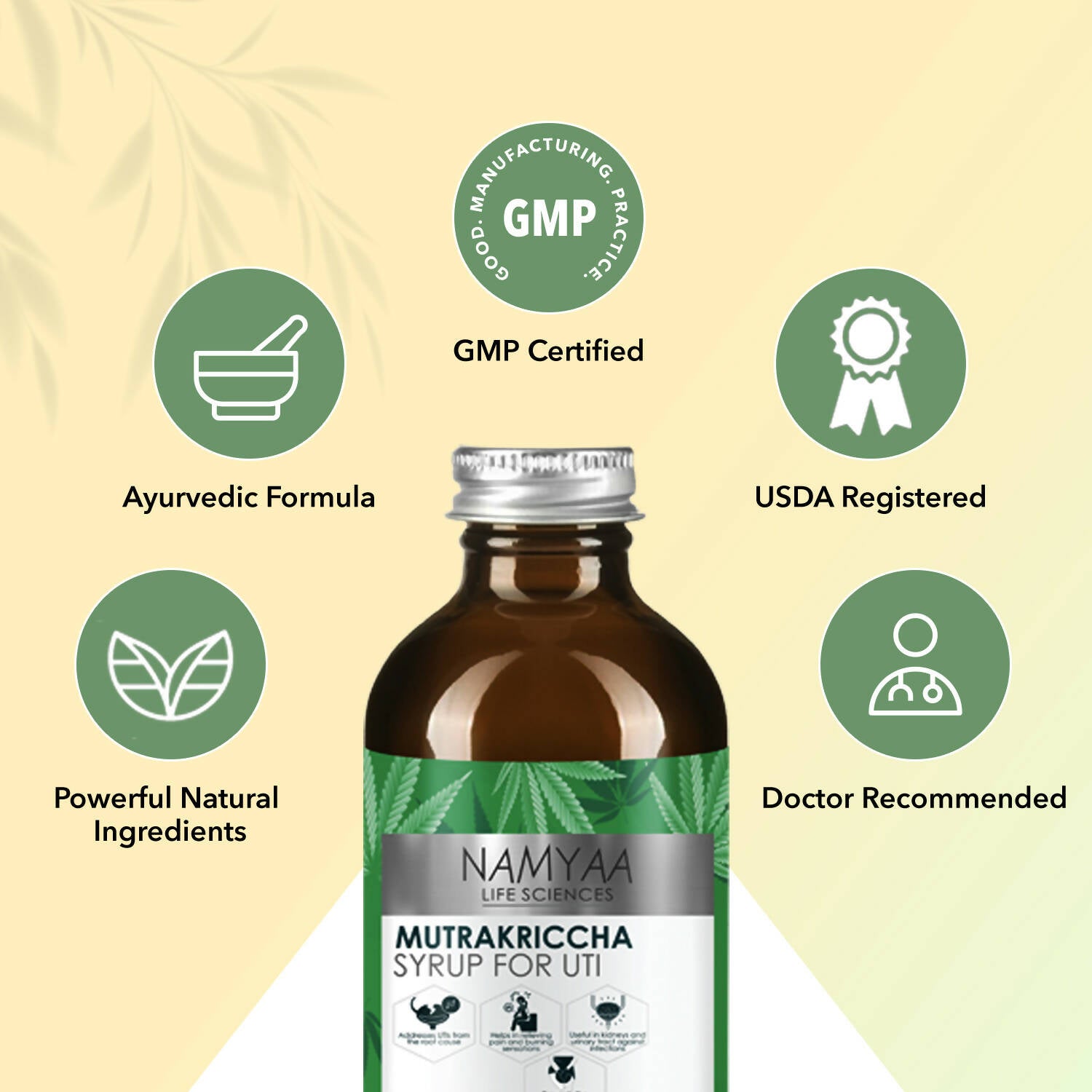 Namyaa Mutrakriccha Syrup for UTI - Distacart