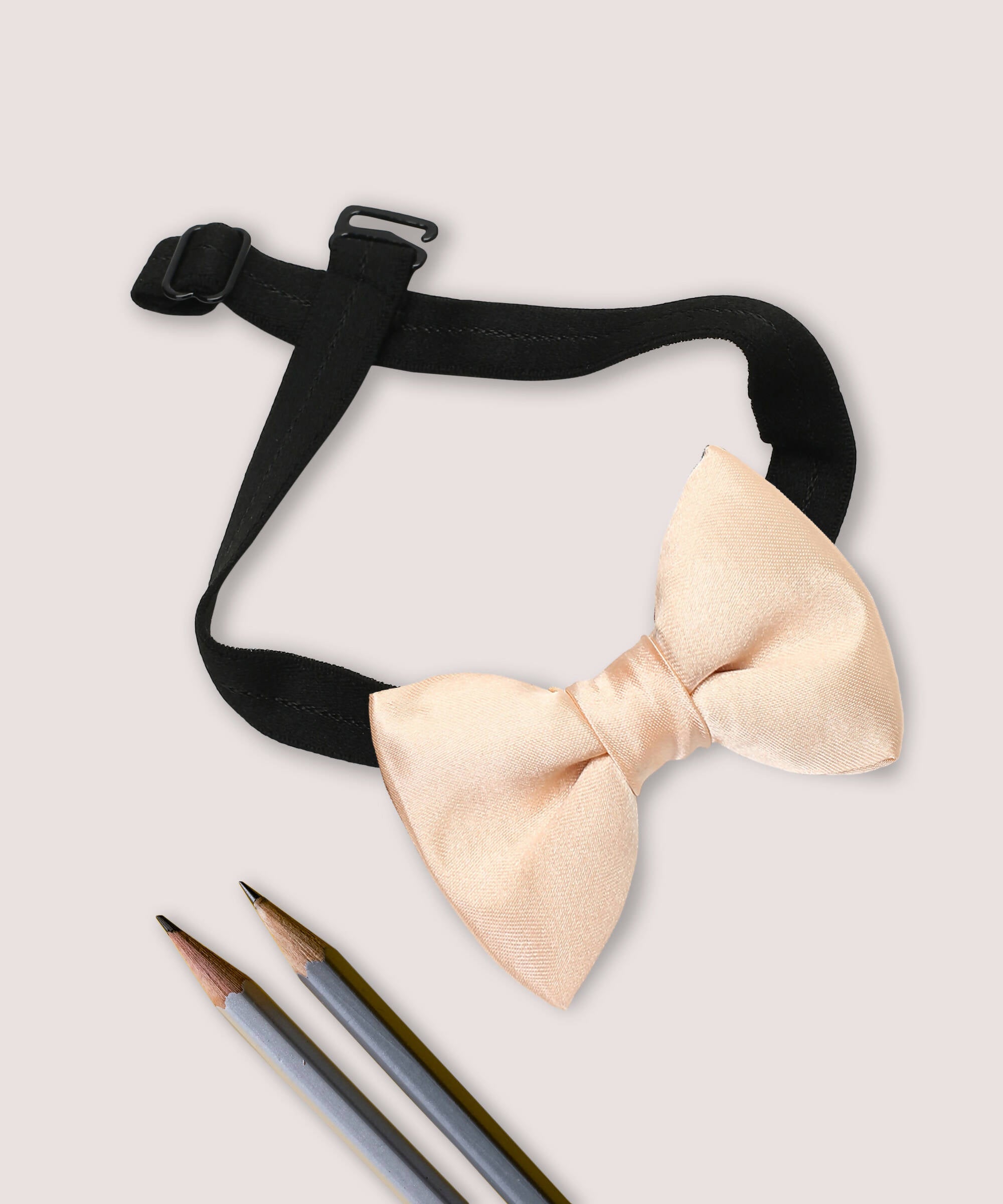 Manet Boys Solid Single Layer Bow - Gold - Distacart