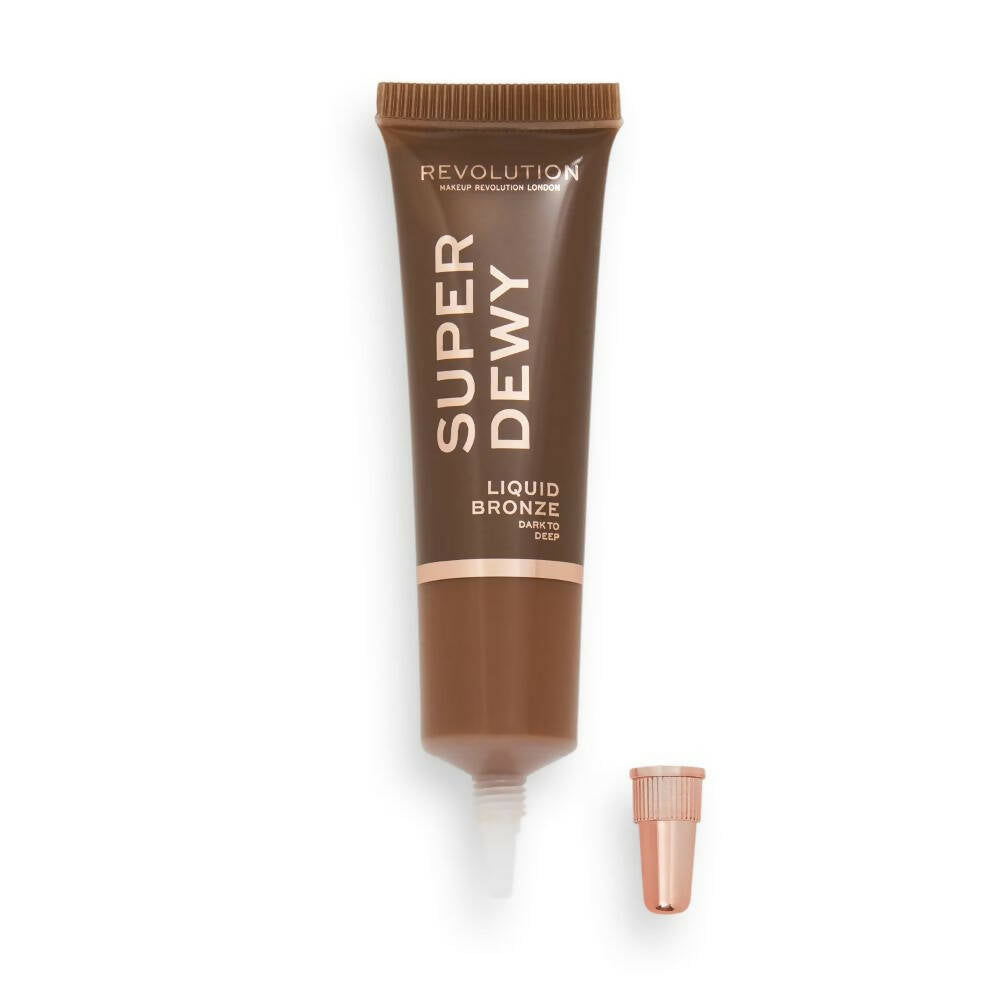 Revolution Superdewy Liquid Bronzer - Dark To Deep - Distacart