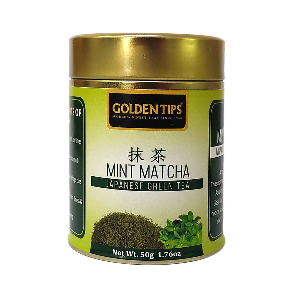 Golden Tips Mint Matcha Japanese Green Tea - Distacart
