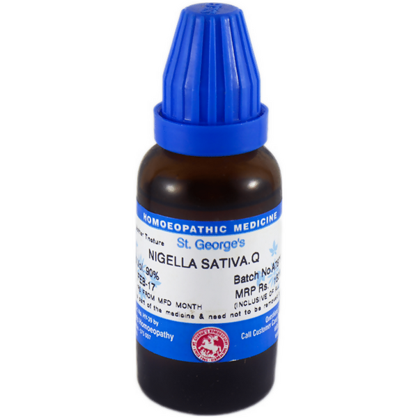St. George's Homeopathy Nigella Sativa Mother Tincture Q - Distacart