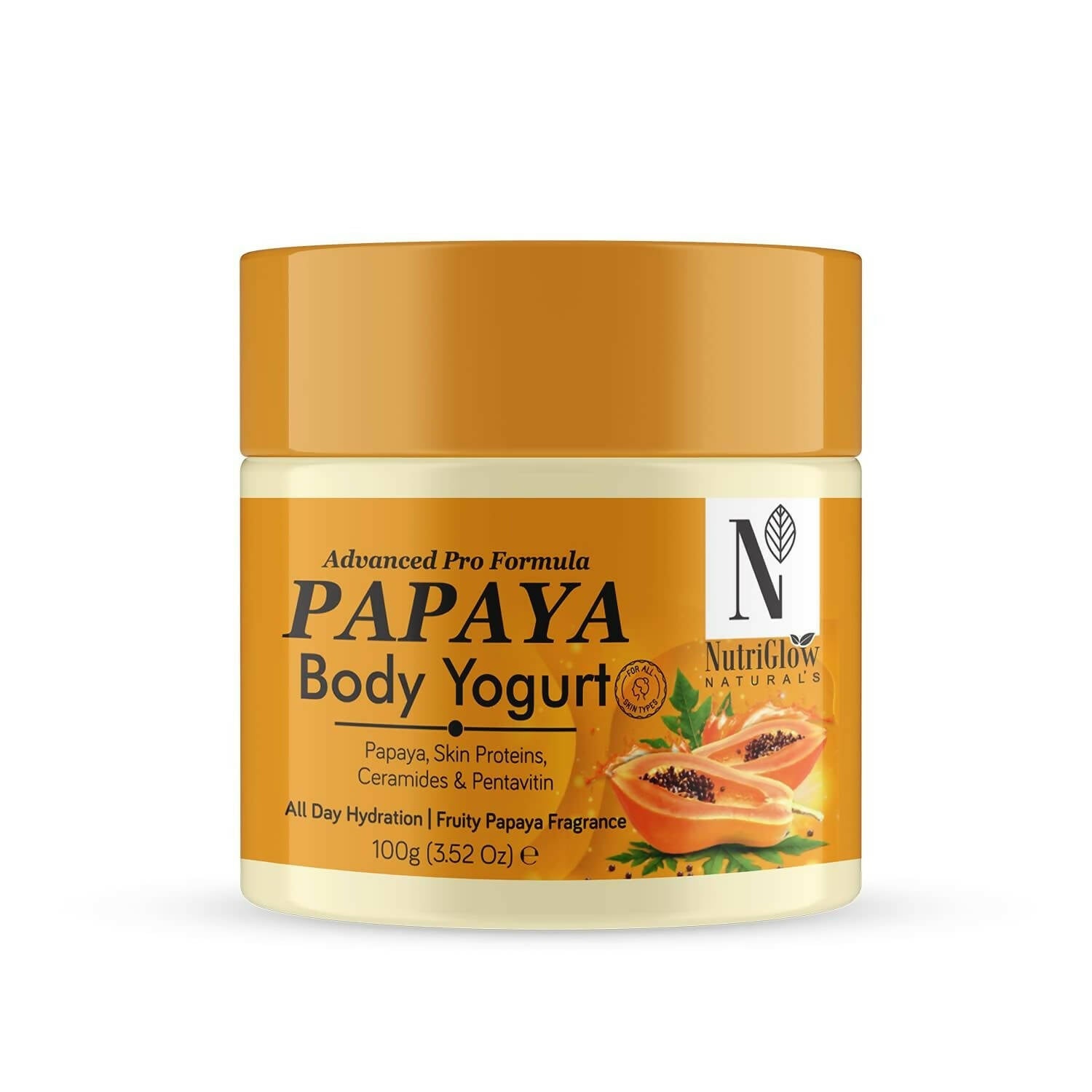 NutriGlow NATURAL'S Advanced Pro Formula Papaya Body Yogurt - Distacart