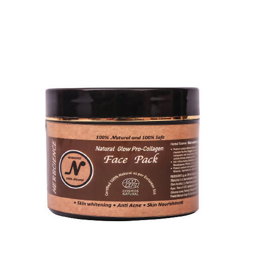 Herbcience Natural Glow Pro-Collagen Face Pack - Distacart