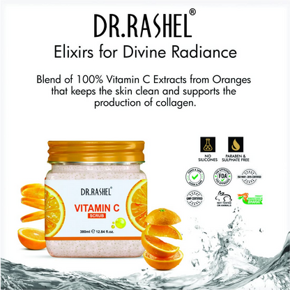 Dr.Rashel Vitamin C Scrub For Face And Body - Distacart